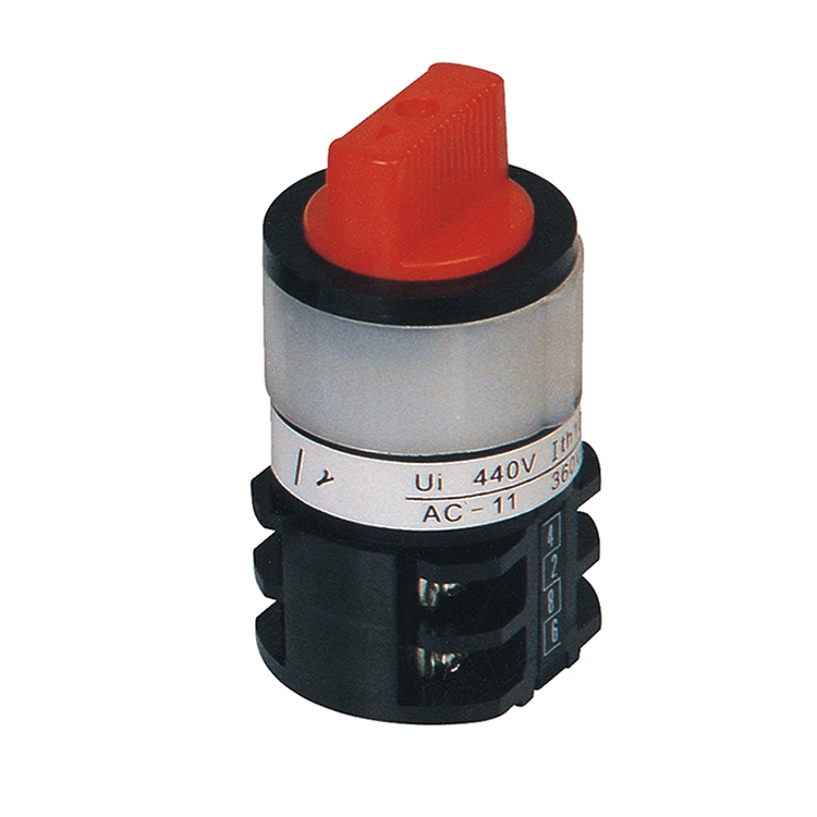 10A középső furat rögzítése három állású bütyökkapcsoló