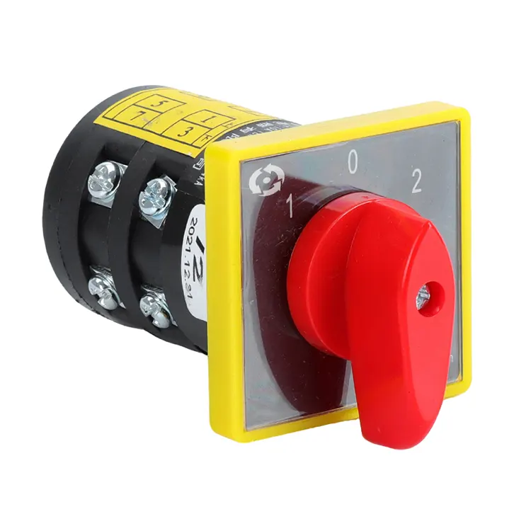10A három állású kombinált forgó bütykös kapcsoló