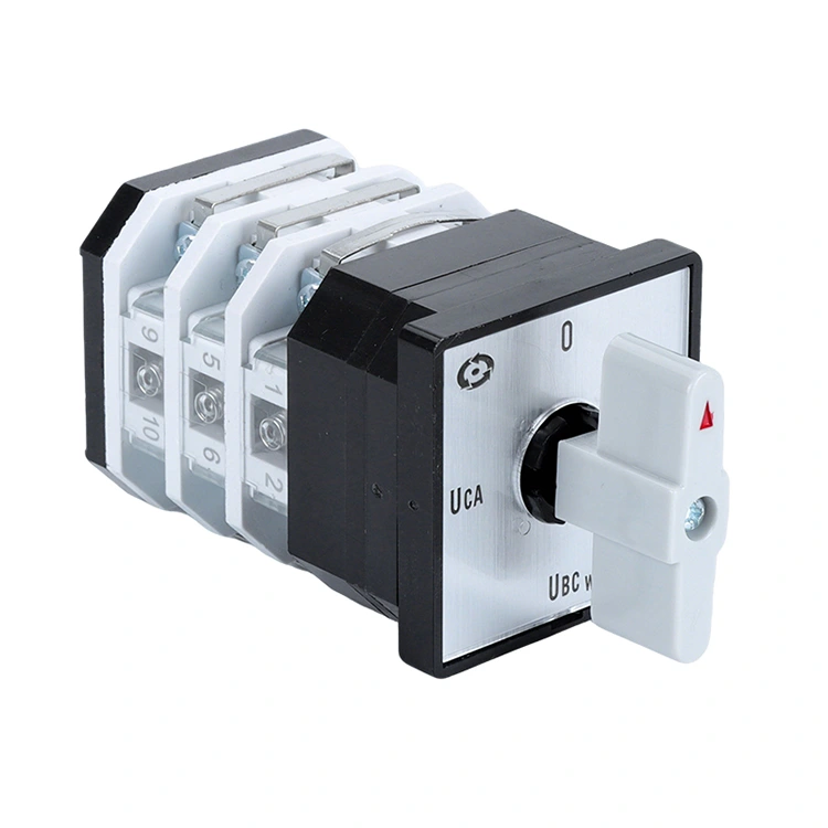 16A négyállású ampermérő bütykös kapcsoló