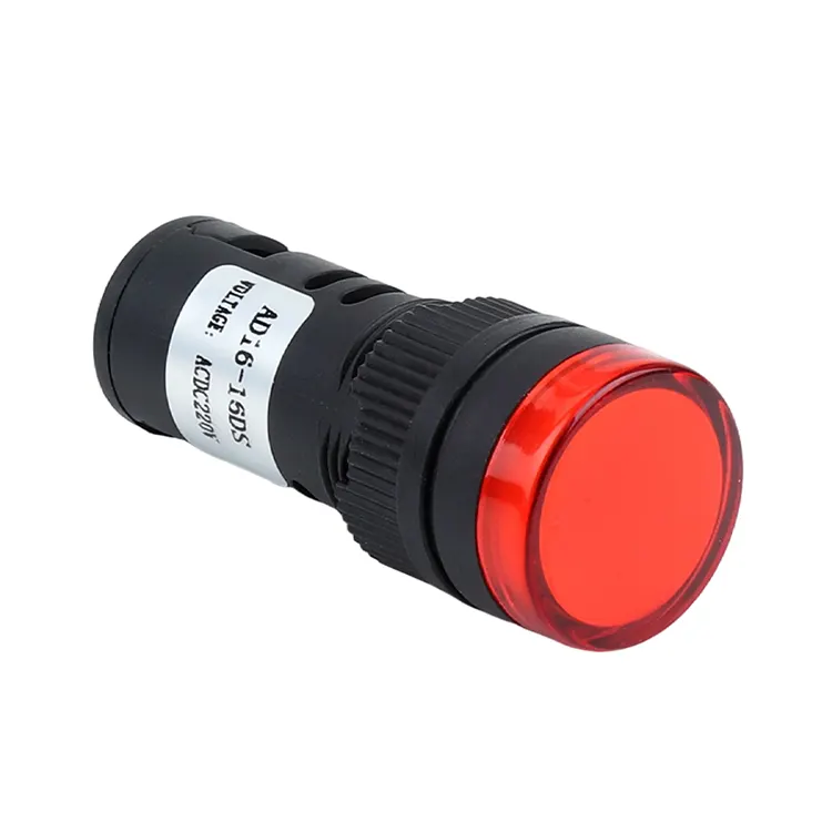16 mm-es rögzítési furat méretű jelzőlámpa öt színben AD16-16D/S