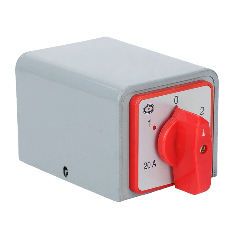 20A kombinált forgó bütykös kapcsoló 4kw Shell-el