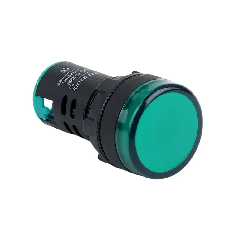 22 mm-es rögzítési furat méretű jelzőlámpa öt színben AD16-22D/S