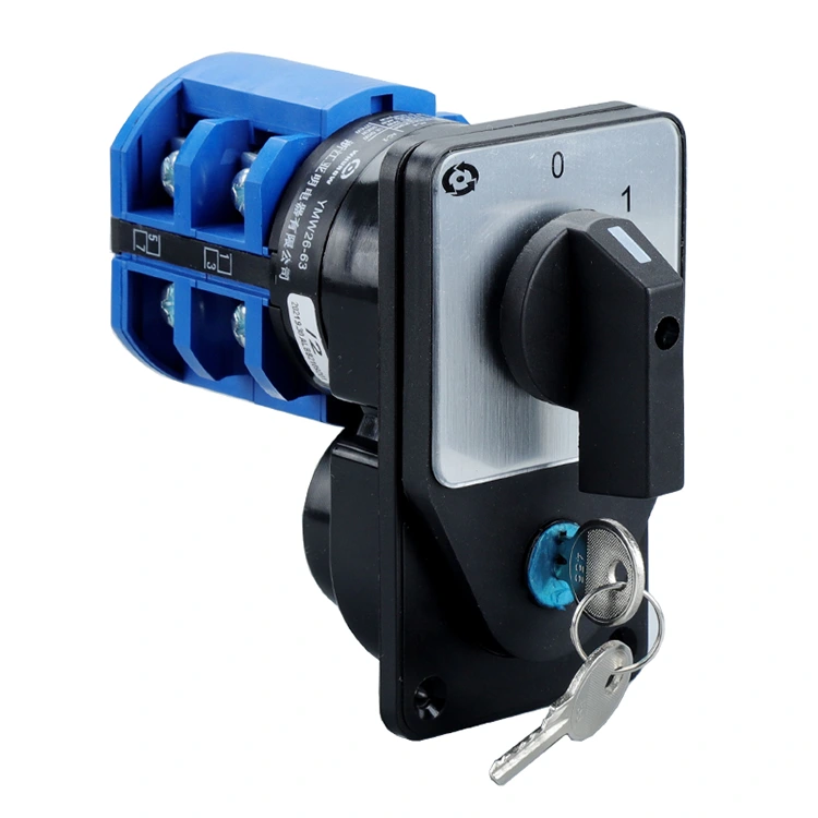 63A kulcsos vezérlő váltó bütykös kapcsoló