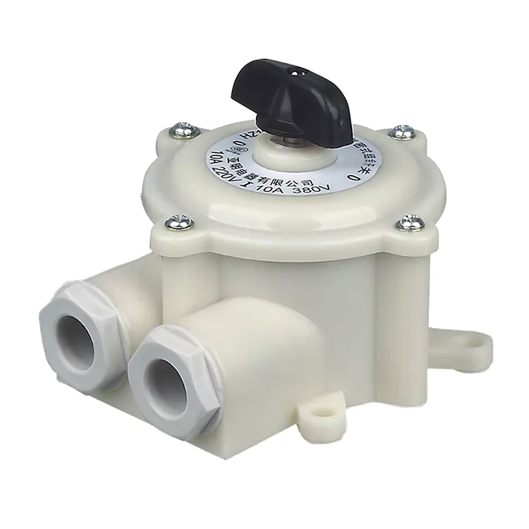 HZ10-M légmentes típusú kombinált bütykös kapcsoló 10A