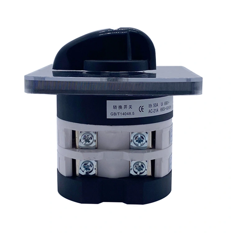 LW31 50A három állású kombinált forgóbütyök kapcsoló