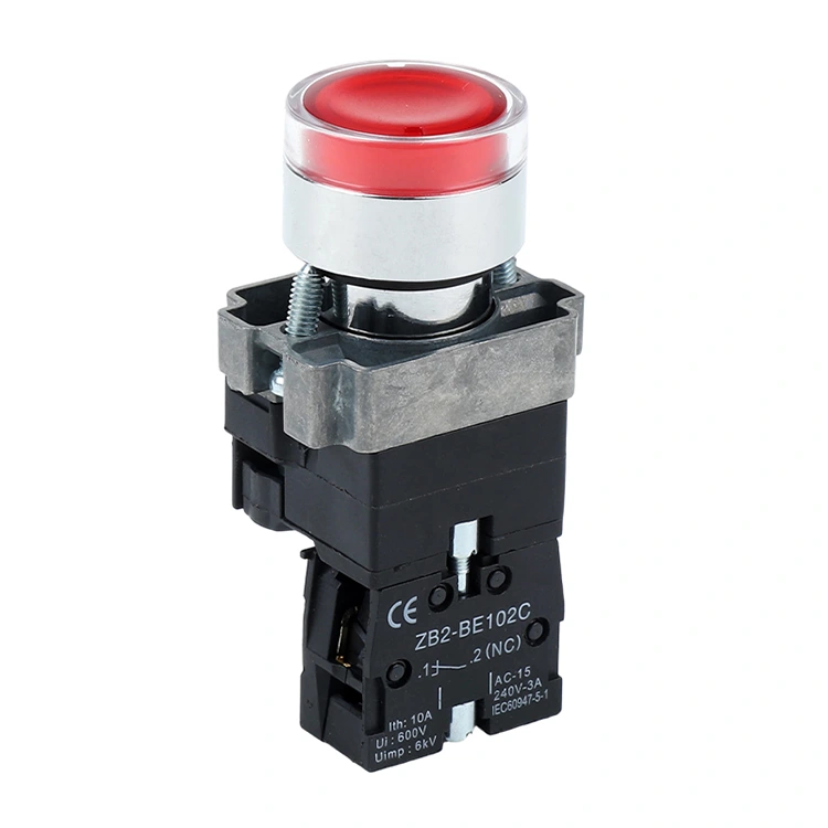 XB2-BW LED nyomógombos kapcsolóval